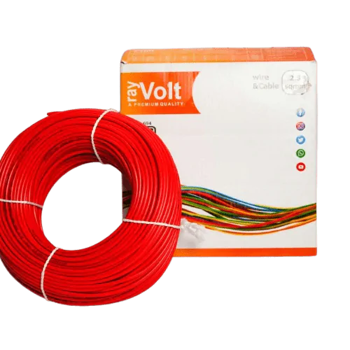 Rayvolt 2.5 sqmm Wire Red Color