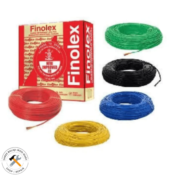 Finolex wire 10 sqmm Green Color 90 meter