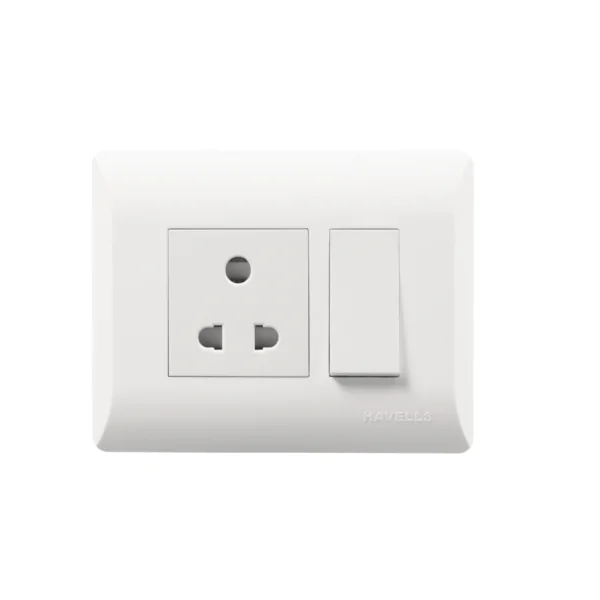 HAVELLS Coral-Series 3 Pin Socket 6A 240V