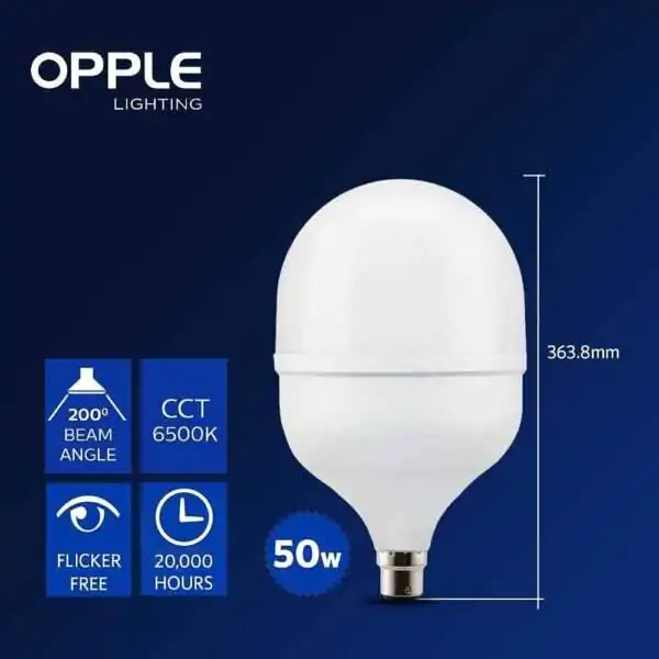 Opple 50W B22 White LED Bulb