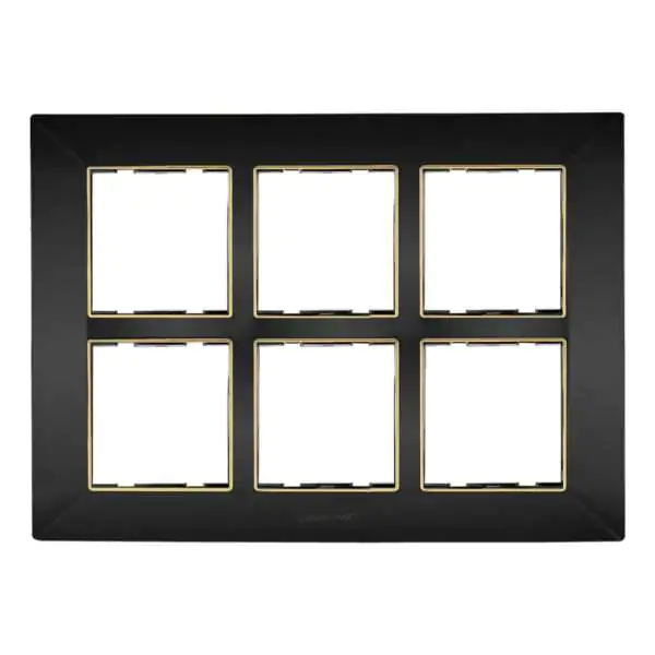 Oreva Jatt Black Gold 12 Module Plate